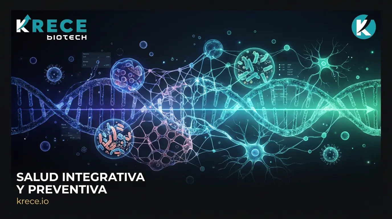 Arquitectura biológica de la longevidad y el healthspan humano