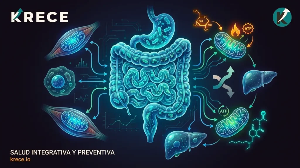 La modulación microbiana de la flexibilidad Metabólica