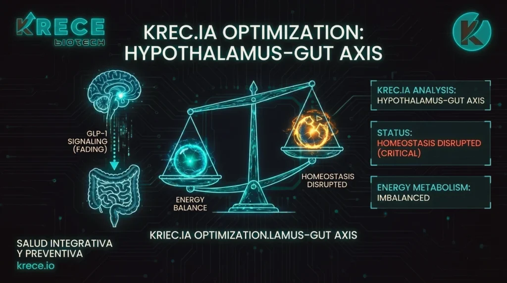 Dinámica de la Señalización de Saciedad y Homeostasis Energética tras la Retirada de Agonistas GLP-1