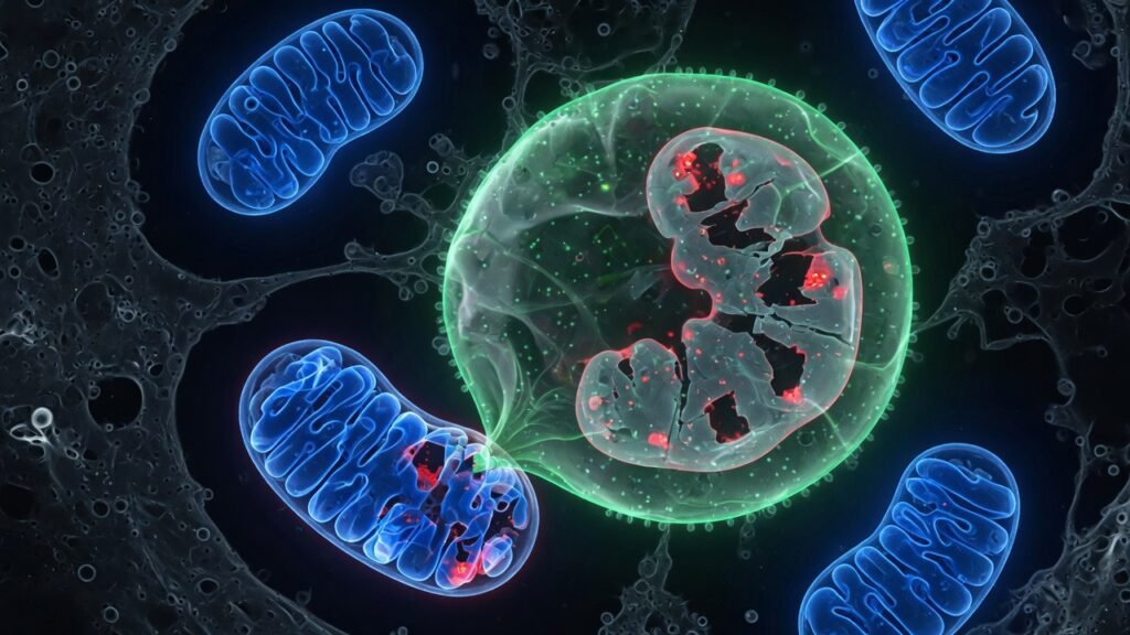 Mitofagia: La Limpieza Mitocondrial que Determina Si Envejeces o Te Deterioras